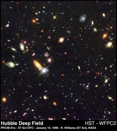 Hubble deep Field Image 